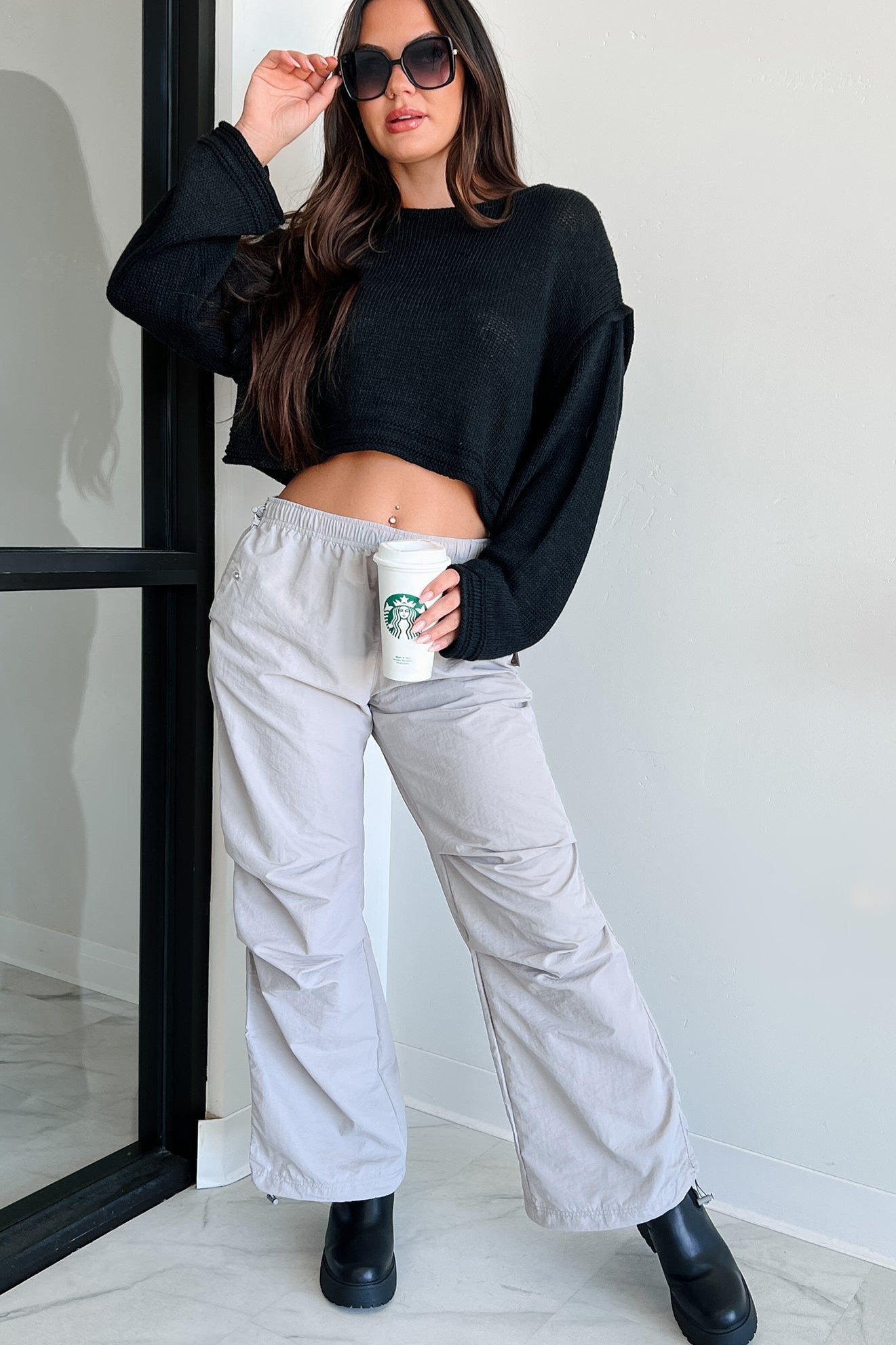 Gibbs Nylon Parachute Pants (Grey)