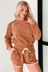 Cloud Nine Comfort Faux Fur Lounge Set (Brown)