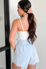 Everyday Joy Ribbed Cami Bodysuit (Off White)
