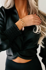 Glimmering Glow Bracelet (Light Pink)