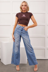 Braden High Rise Straight Leg Cello Jeans (Light)