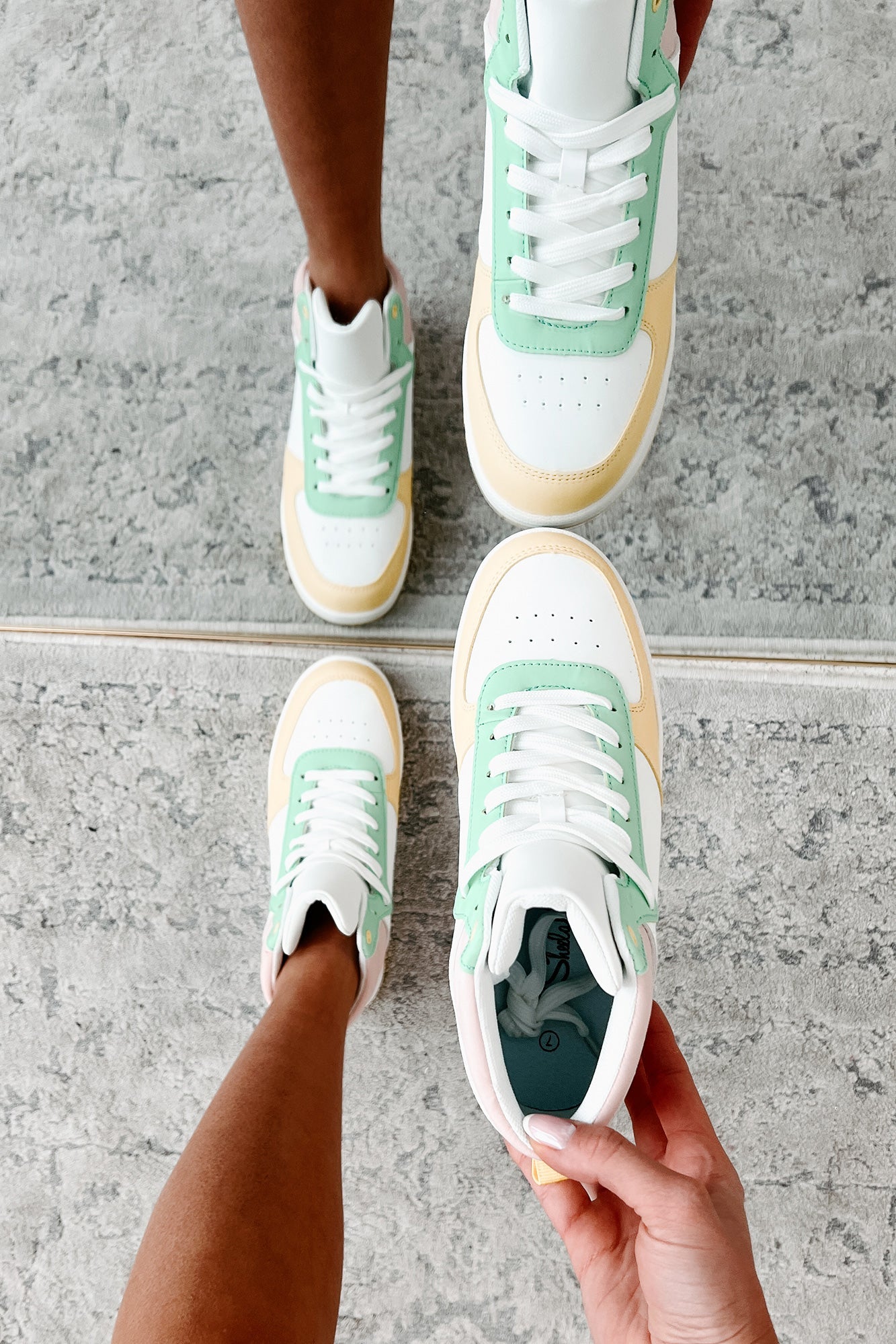 Pep In My Step High Top Sneakers (Multi)