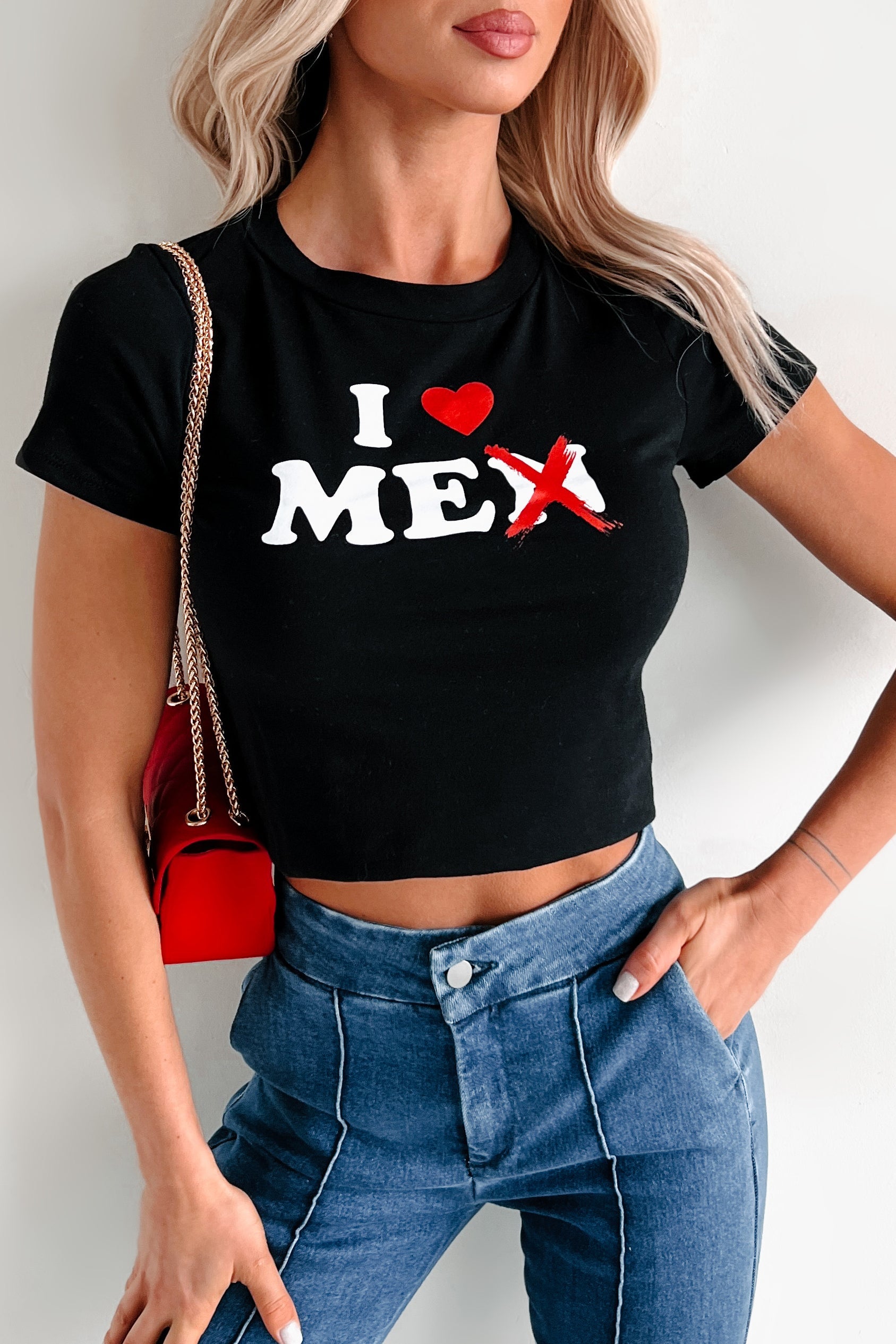 "I Love Me" Graphic Tee (Black)