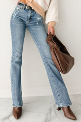 Lara Saige Denim Tummy Control Slim Bootcut Jeans (Medium)