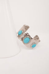 Golden Hour Rodeo Cuff Bracelet (Silver)