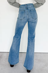 Lane Denim Signature 8 Flare Jeans (Medium Wash)